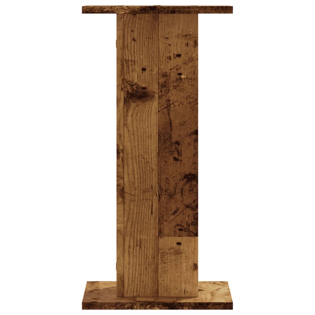 Speaker Stands 2 pcs Old Wood 30x30x60 cm Engineered Wood