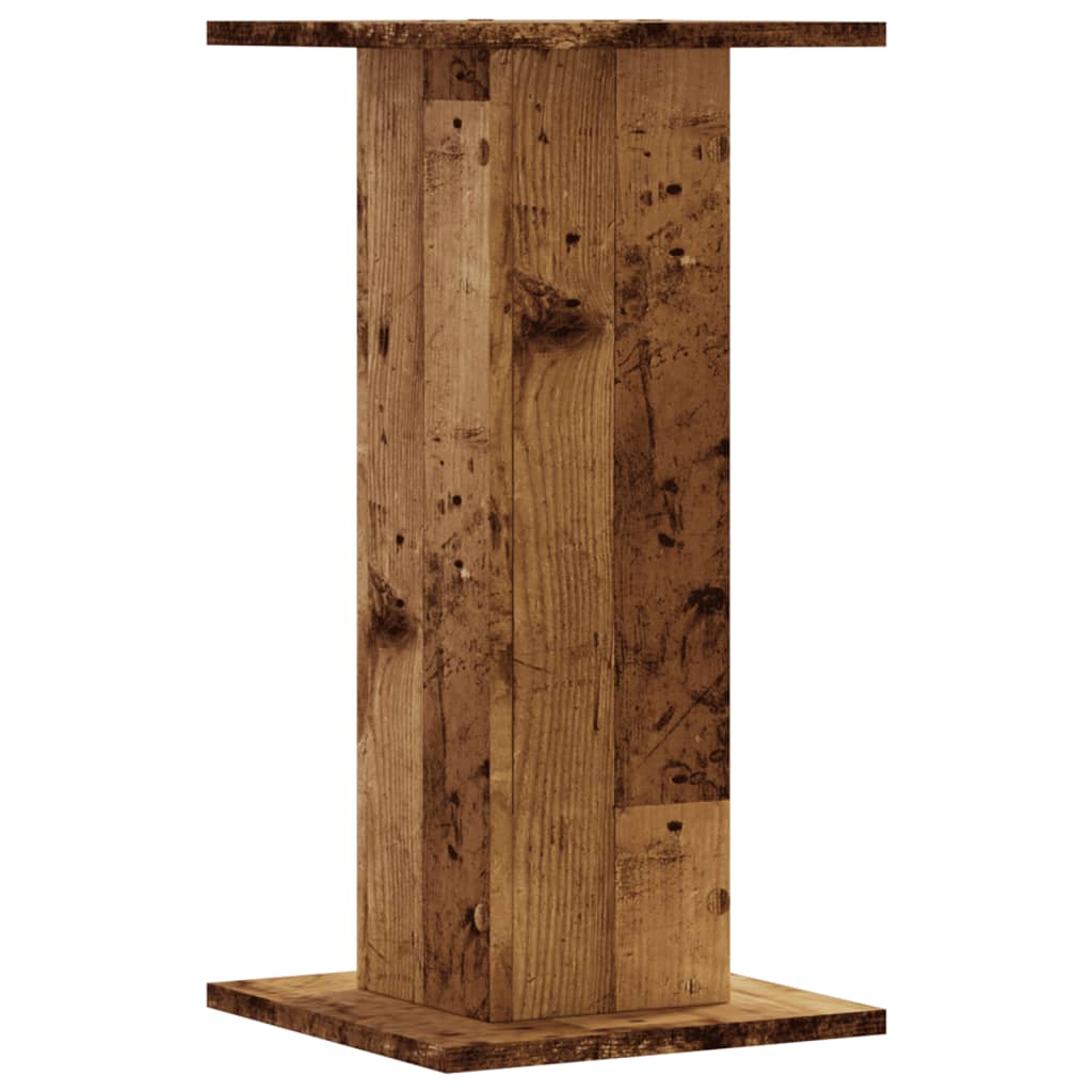 Speaker Stands 2 pcs Old Wood 30x30x60 cm Engineered Wood