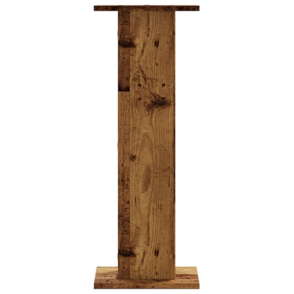 Speaker Stands 2 pcs Old Wood 30x30x80 cm Engineered Wood
