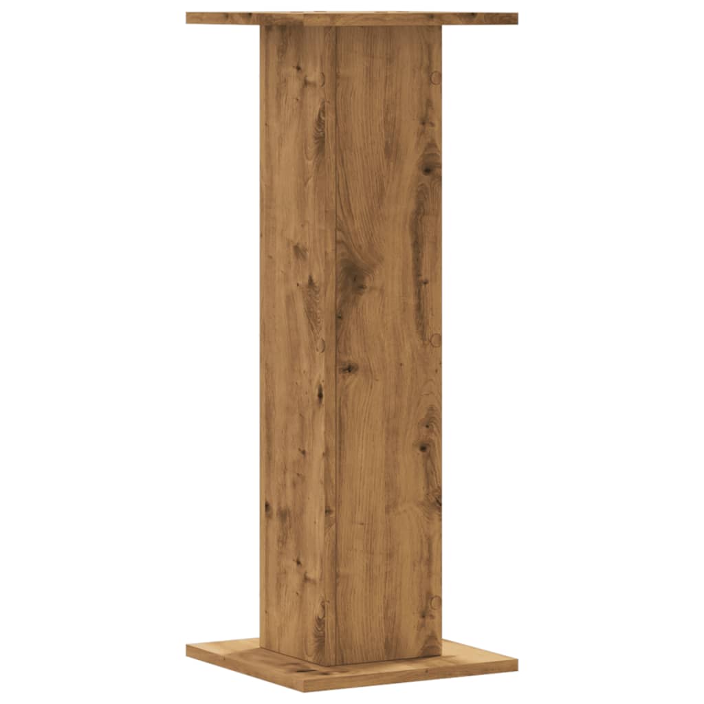 Speaker Stands 2 pcs Artisian Oak 30x30x80 cm Engineered Wood