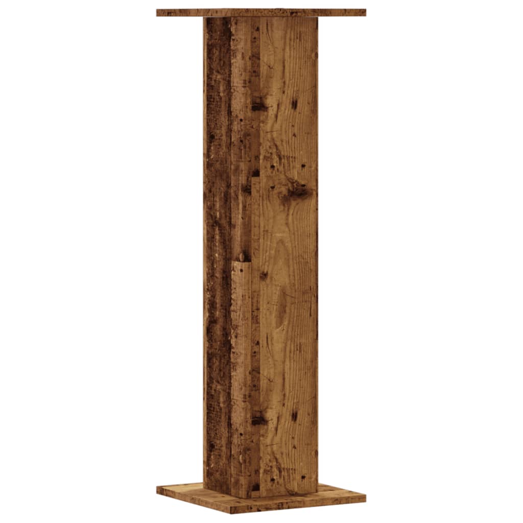 Speaker Stands 2 pcs Old Wood 30x30x95 cm Engineered Wood