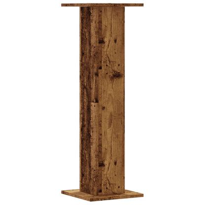 Speaker Stands 2 pcs Old Wood 30x30x95 cm Engineered Wood