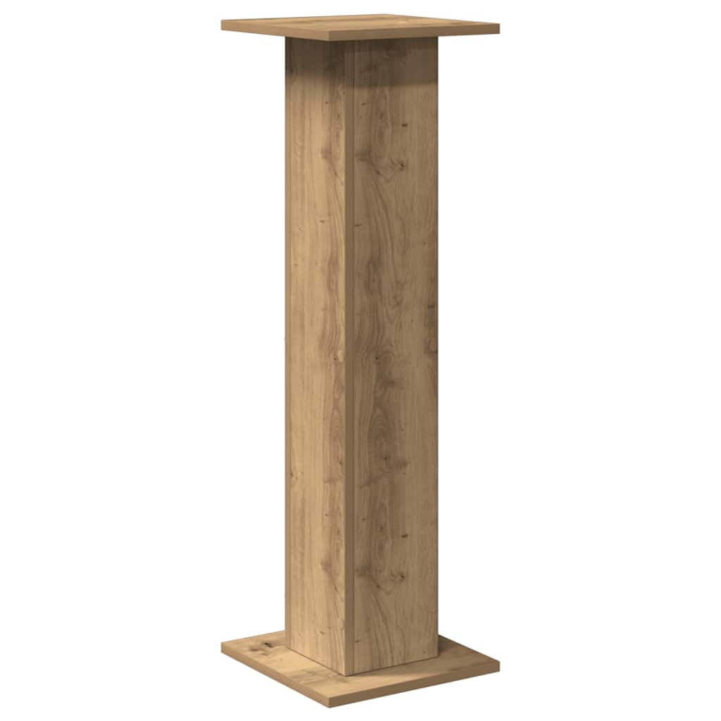 Speaker Stands 2 pcs Artisian Oak 30x30x95 cm Engineered Wood
