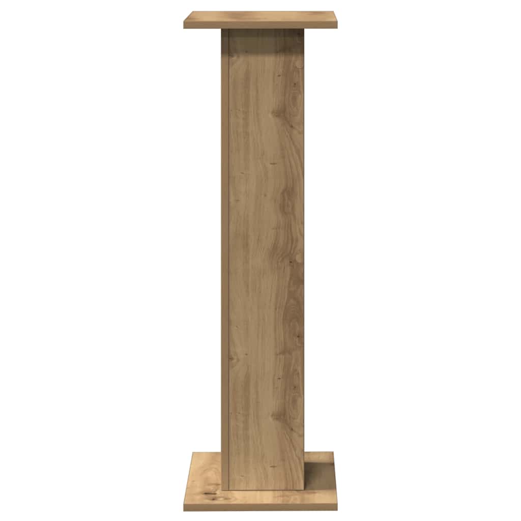 Speaker Stands 2 pcs Artisian Oak 30x30x95 cm Engineered Wood