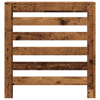 Radiator Cover Old Wood 78x20x82 cm Engineered Wood