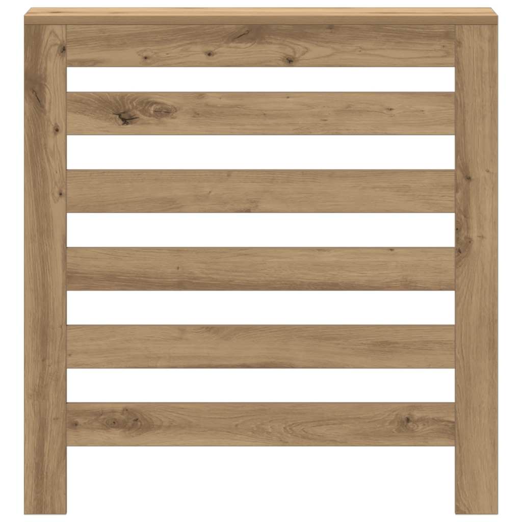Radiator Cover Artisian Oak 78x20x82 cm Engineered Wood