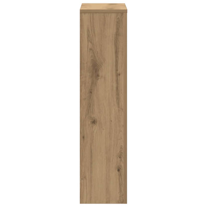Radiator Cover Artisian Oak 78x20x82 cm Engineered Wood