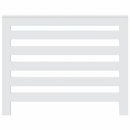 Radiator Cover White 104 x 20 x 82 cm Engineered Wood