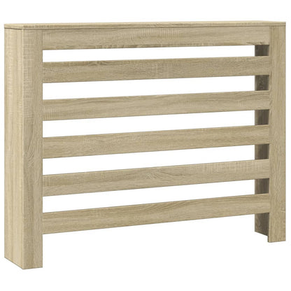 Radiator Cover Sonoma Oak 104 x 20 x 82 cm Engineered Wood