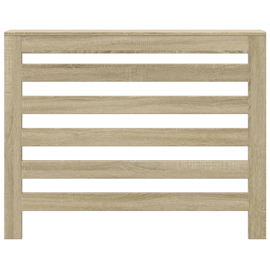 Radiator Cover Sonoma Oak 104 x 20 x 82 cm Engineered Wood