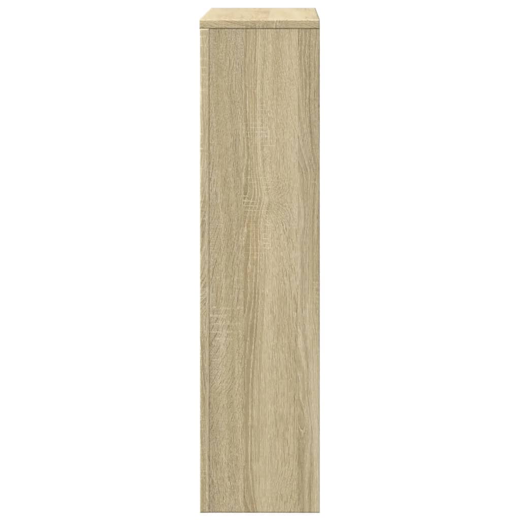 Radiator Cover Sonoma Oak 104 x 20 x 82 cm Engineered Wood