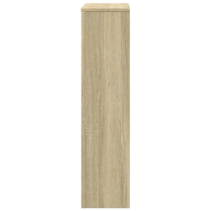 Radiator Cover Sonoma Oak 104 x 20 x 82 cm Engineered Wood