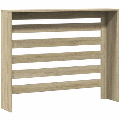 Radiator Cover Sonoma Oak 104 x 20 x 82 cm Engineered Wood