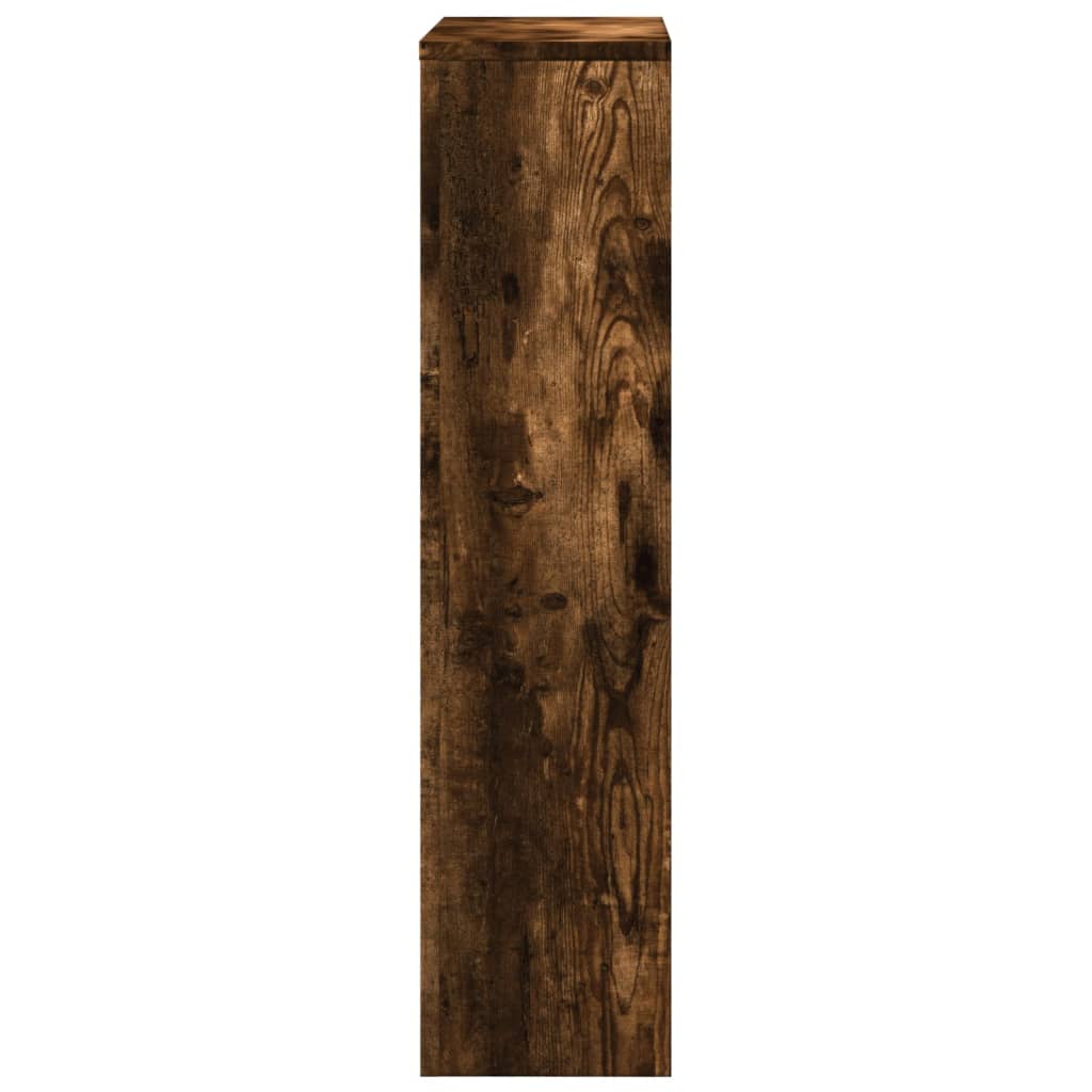 Radiator Cover Smoked Oak 104 x 20 x 82 cm Engineered Wood