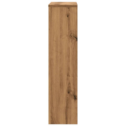 Radiator Cover Artisian Oak 104x20x82 cm Engineered Wood