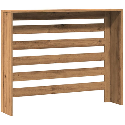 Radiator Cover Artisian Oak 104x20x82 cm Engineered Wood
