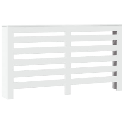 Radiator Cover White 149 x 20 x 82 cm Engineered Wood