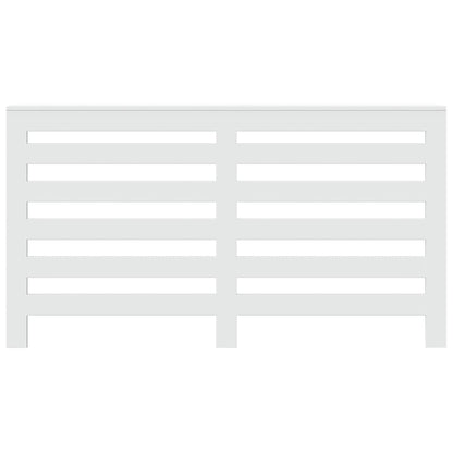 Radiator Cover White 149 x 20 x 82 cm Engineered Wood