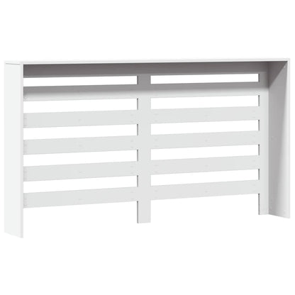 Radiator Cover White 149 x 20 x 82 cm Engineered Wood