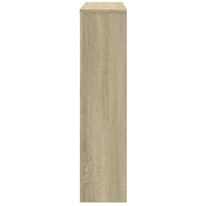 Radiator Cover Sonoma Oak 149 x 20 x 82 cm Engineered Wood
