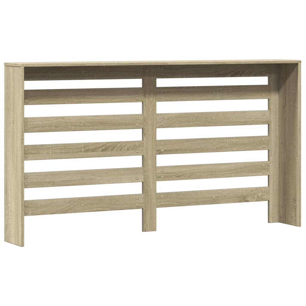 Radiator Cover Sonoma Oak 149 x 20 x 82 cm Engineered Wood