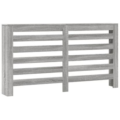 Radiator Cover Grey Sonoma 149 x 20 x 82 cm Engineered Wood