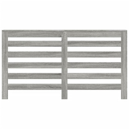 Radiator Cover Grey Sonoma 149 x 20 x 82 cm Engineered Wood