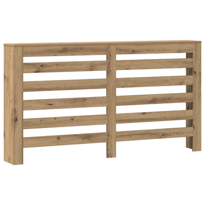 Radiator Cover Artisian Oak 149x20x82 cm Engineered Wood