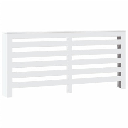 Radiator Cover White 175 x 20 x 82 cm Engineered Wood