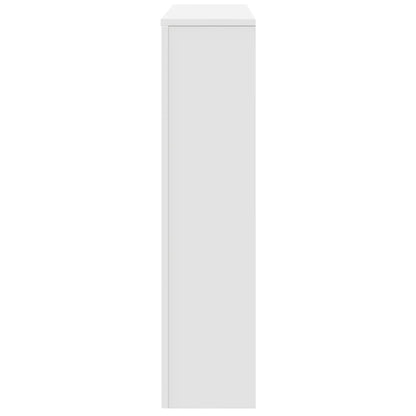 Radiator Cover White 175 x 20 x 82 cm Engineered Wood