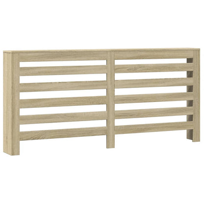 Radiator Cover Sonoma Oak 175 x 20 x 82 cm Engineered Wood
