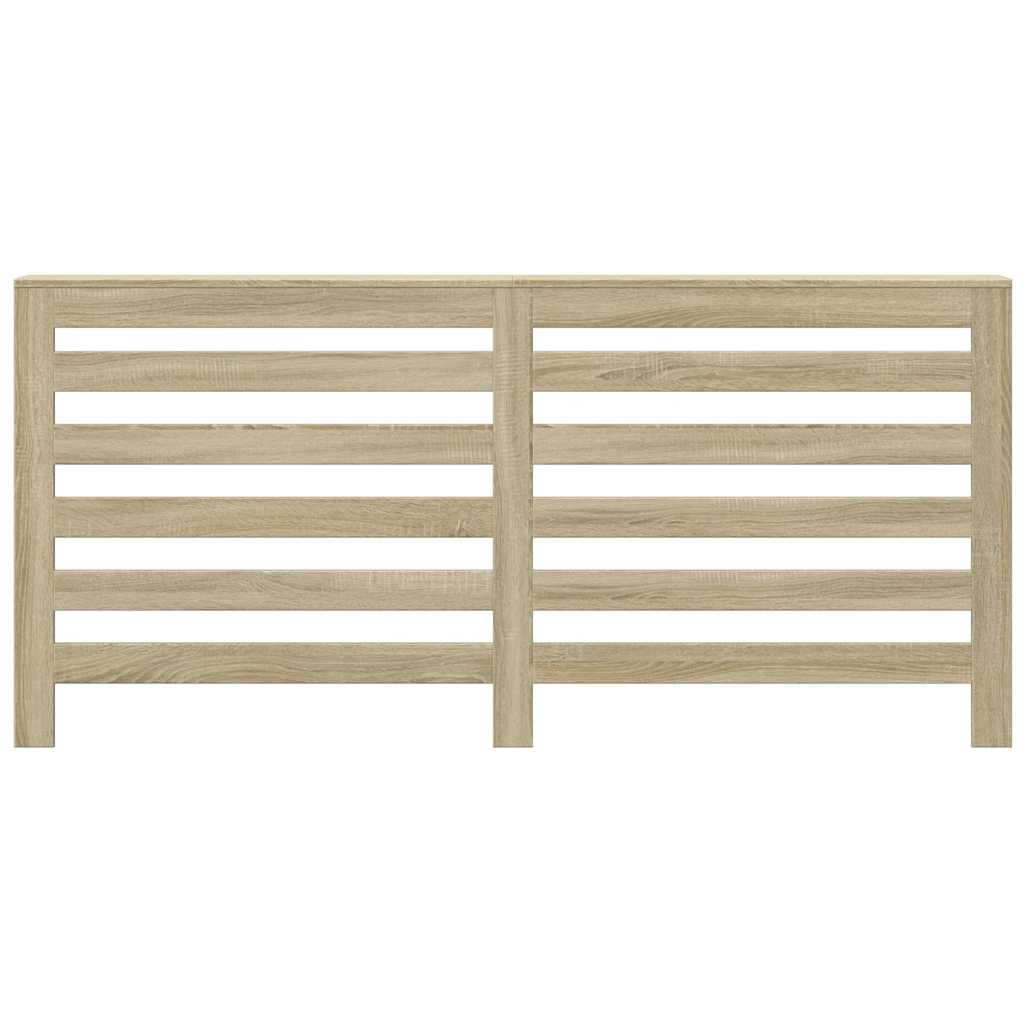 Radiator Cover Sonoma Oak 175 x 20 x 82 cm Engineered Wood