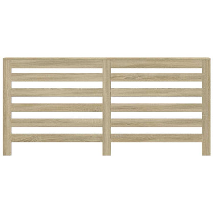 Radiator Cover Sonoma Oak 175 x 20 x 82 cm Engineered Wood