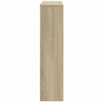 Radiator Cover Sonoma Oak 175 x 20 x 82 cm Engineered Wood