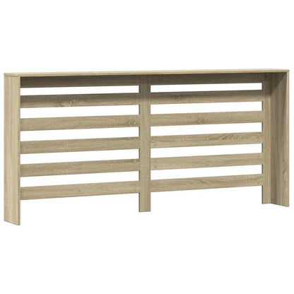 Radiator Cover Sonoma Oak 175 x 20 x 82 cm Engineered Wood