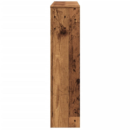 Radiator Cover Old Wood 175x20x82 cm Engineered Wood
