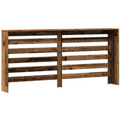 Radiator Cover Old Wood 175x20x82 cm Engineered Wood