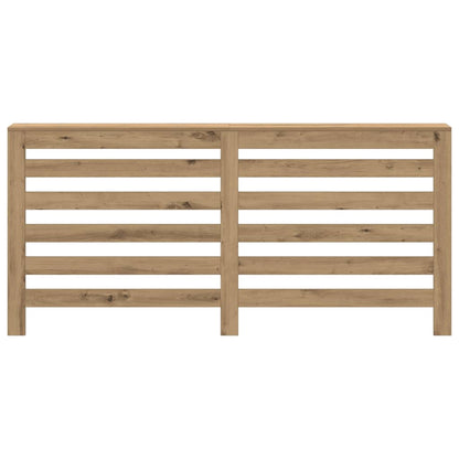 Radiator Cover Artisian Oak 175x20x82 cm Engineered Wood
