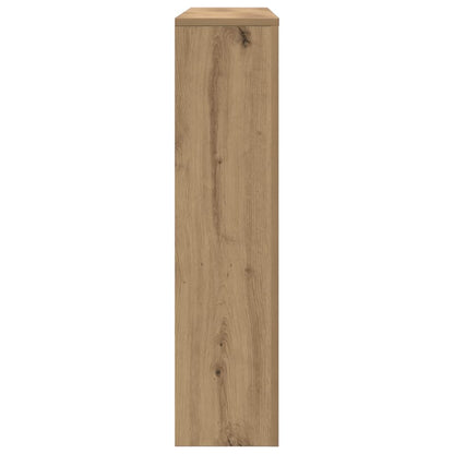 Radiator Cover Artisian Oak 175x20x82 cm Engineered Wood