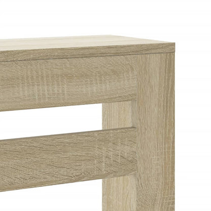 Radiator Cover Sonoma Oak 205 x 21.5 x 83.5 cm Engineered Wood