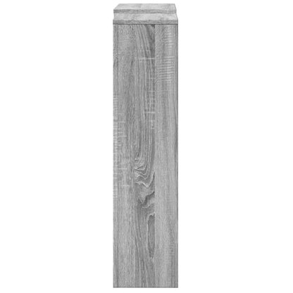 Radiator Cover Grey Sonoma 205 x 21.5 x 83.5 cm Engineered Wood