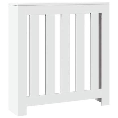 Radiator Cover White 78 x 20 x 82 cm Engineered Wood