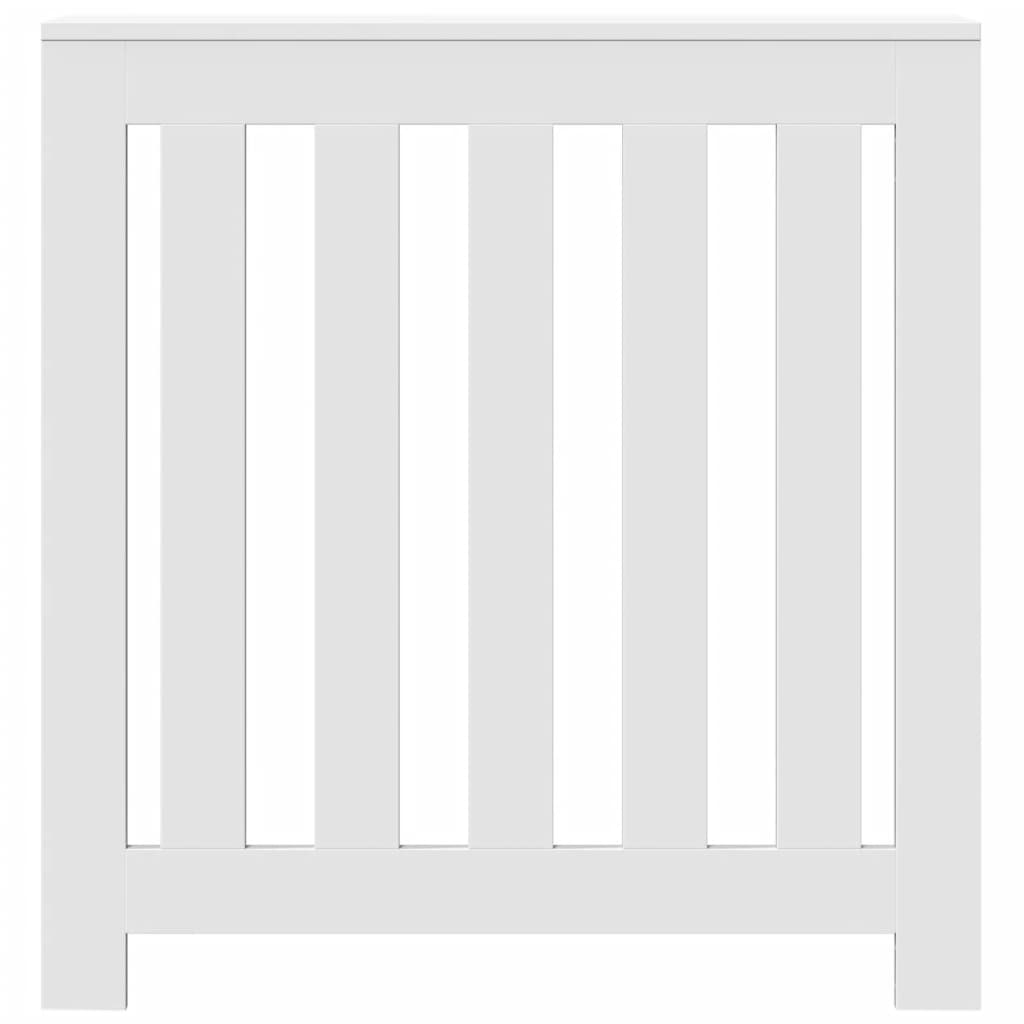Radiator Cover White 78 x 20 x 82 cm Engineered Wood