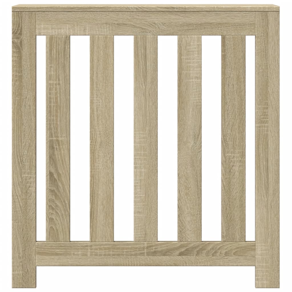 Radiator Cover Sonoma Oak 78 x 20 x 82 cm Engineered Wood