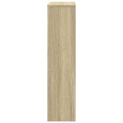 Radiator Cover Sonoma Oak 78 x 20 x 82 cm Engineered Wood