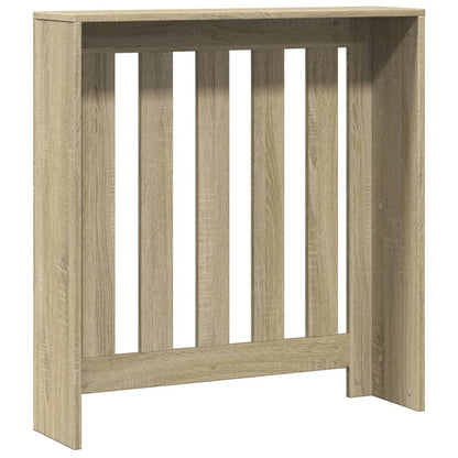 Radiator Cover Sonoma Oak 78 x 20 x 82 cm Engineered Wood