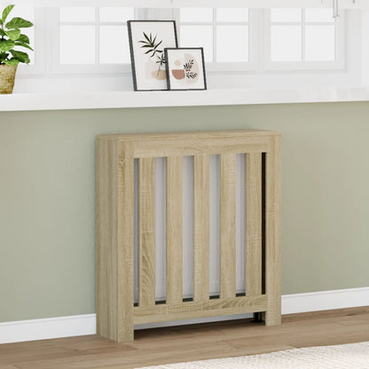 Radiator Cover Sonoma Oak 78 x 20 x 82 cm Engineered Wood