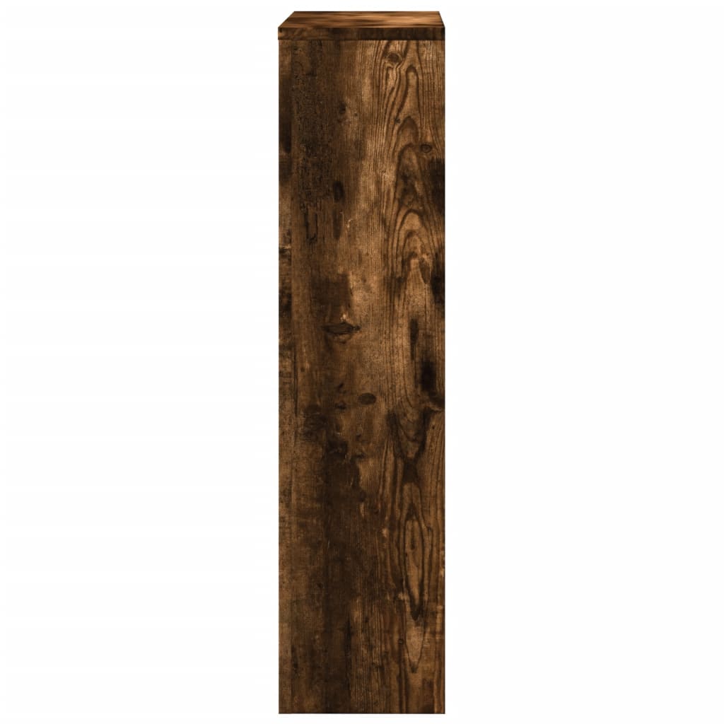 Radiator Cover Smoked Oak 78 x 20 x 82 cm Engineered Wood