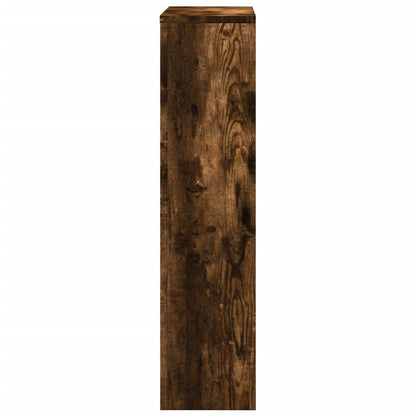 Radiator Cover Smoked Oak 78 x 20 x 82 cm Engineered Wood