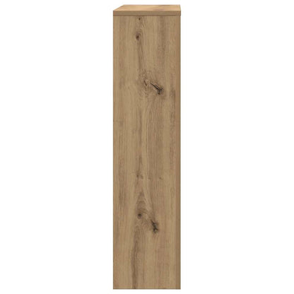Radiator Cover Artisan Oak 78x20x82 cm Engineered Wood